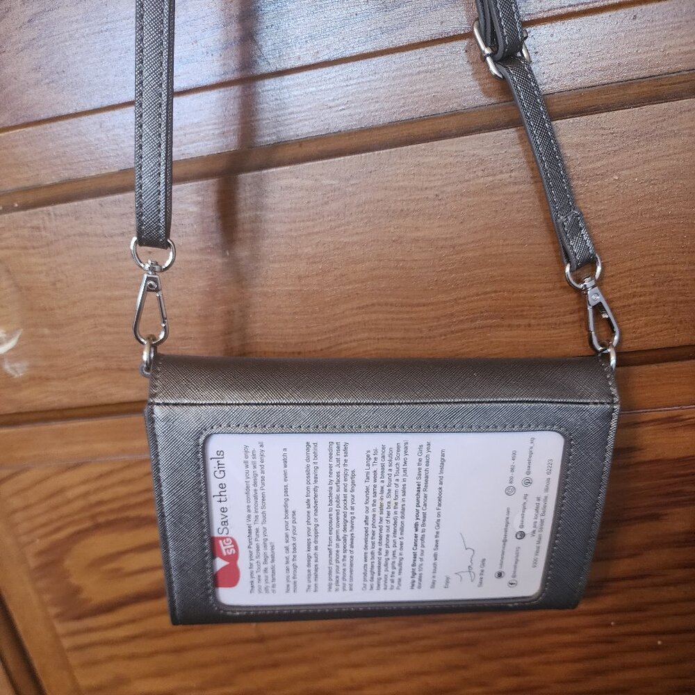 NWOT Save the Girls Phone Crossbody with Touch Screen Access - The Timeless, Sui - Picture 2 of 5